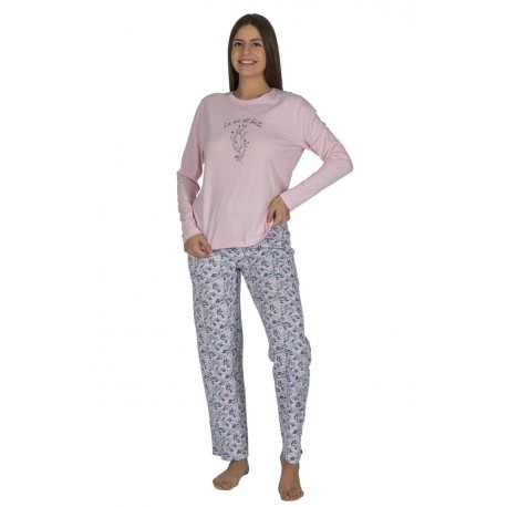 Pijama "Flores" para mujer 