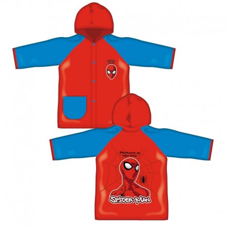 Impermeable niño Spider-Man