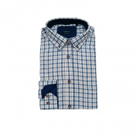 Camisa hombre cuadros viella