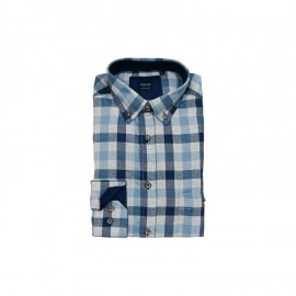 Camisa cuadros viella para hombre