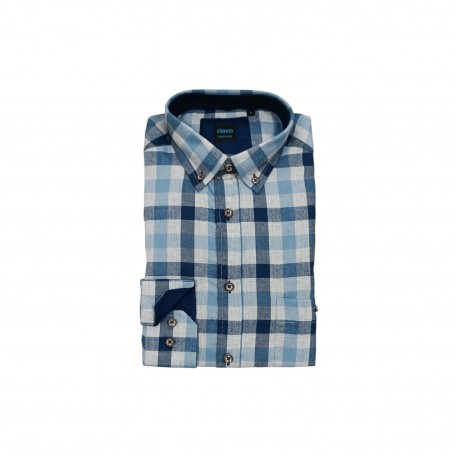 Camisa cuadros viella para hombre