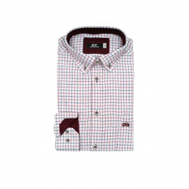 Camisa hombre cuadros viella