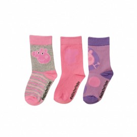 Pack 3 calcetines Peppa Pig