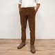 Pantalón chino pana para hombre