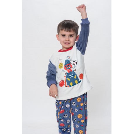 Pijama niño "monstruos"