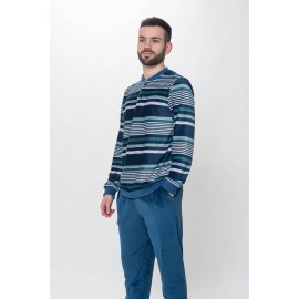 Pijama microvelado para hombre