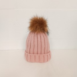 Gorro infantil pompon