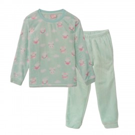 Pijama coralina para niña de Don Algodon