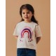 Camiseta niña M/C "Name it"