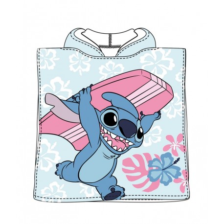 Poncho playa Lilo & Stitch