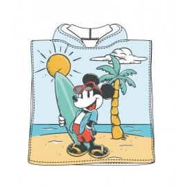 Poncho playa Mickey