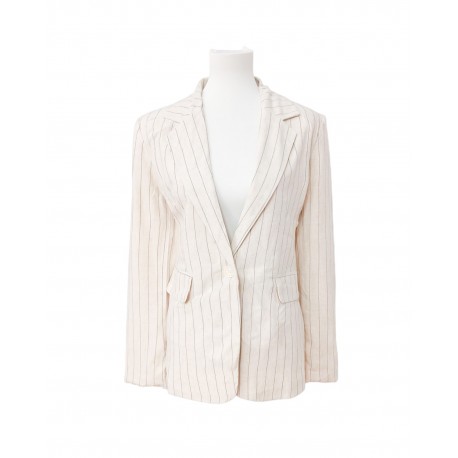 Blazer lino rayas