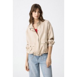 Chaqueta mujer bolsillos cremallera Tiffosi