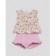 Conjunto bebé flores Street Monkey