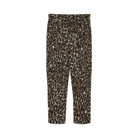 Pantalón lino "Animal print" 
