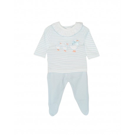 Pijama "Patos" rayas