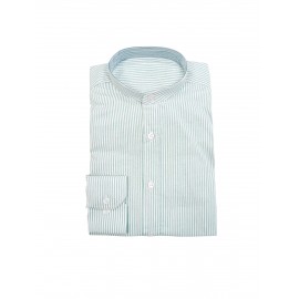Camisa lino cuello mao