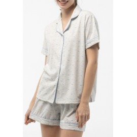 Pijama abierto mujer