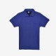 Polo básico de manga corta para hombre
