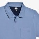 Polo básico de manga corta para hombre