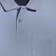 Polo básico de manga corta para hombre
