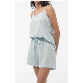 Pijama mujer tirantas flores