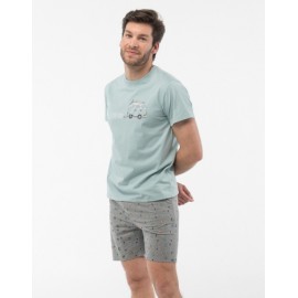 Pijama hombre fantasía algodón