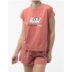 Pijama manga corta "Cebras"