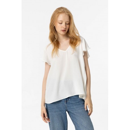 Blusa plisada Tiffosi