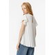 Blusa plisada Tiffosi