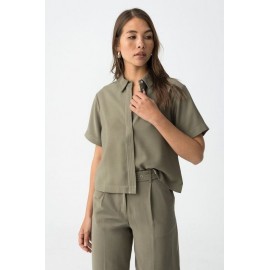 Blusa con pespunte mujer "Tiffosi"