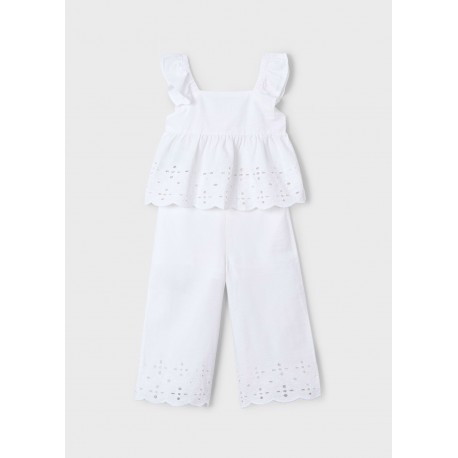 Conjunto perforado para niña "Mayoral"
