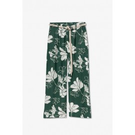Pantalón lino cinturón Tiffosi