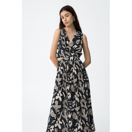 Vestido aberturas Tiffosi