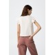 Blusa corta volante Tiffosi