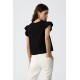 Blusa corta volante Tiffosi