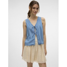 Blusa tejana cordones Vero Moda