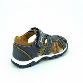 Sandalia combinada velcro
