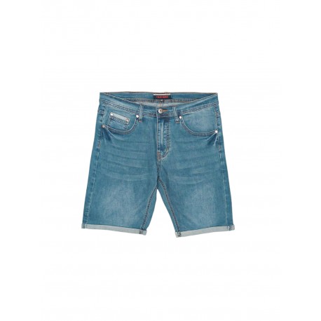 Bermuda denim hombre