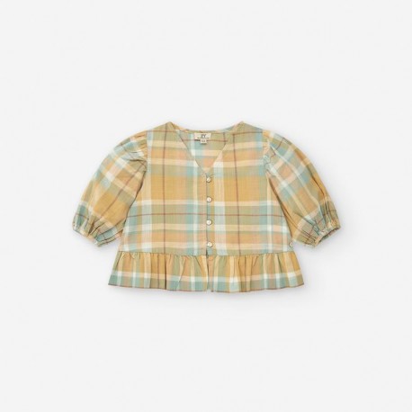 Blusa niña cuadros Zippy