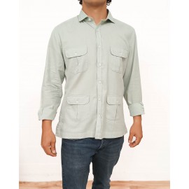 Camisa cubana lino