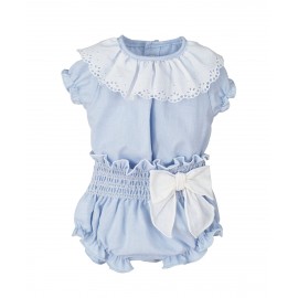 Conjunto bebé con volante de Calamaro