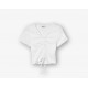 Camiseta niña con frunces ajustable Tiffosi