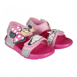 Sandalia Minnie con velcro infantil niña