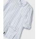 Camisa rayas cuello mao para niño Mayoral