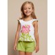 Conjunto short y camiseta para niña de Mayoral