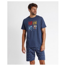 Pijama M/C "Origami" para hombre
