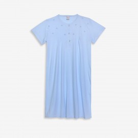 Camisón mujer bordado con flores