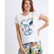 Pijama M/C "Snoopy" para mujer