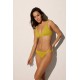 Bikini triángulo con textura gránulo para mujer de Ysabel Mora